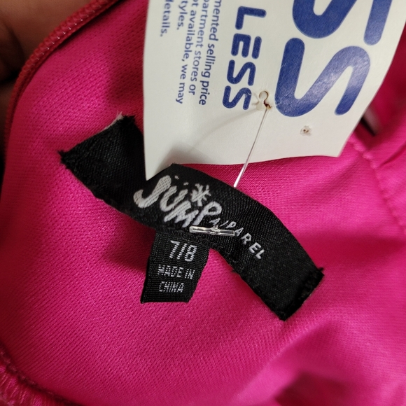 Jump apparel prom fuchsia gown size 7/8 juniors - Picture 10 of 10